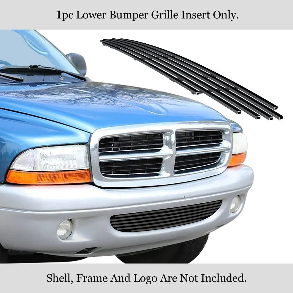 Stainless Black Billet Grille for Dodge Dakota Durango (1997-2004)