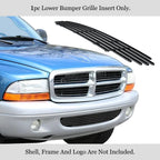 Stainless Black Billet Grille for Dodge Dakota Durango (1997-2004)
