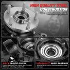 Front Left Loaded Wheel Bearing Hub Knuckle for Toyota Camry (2004–2006)