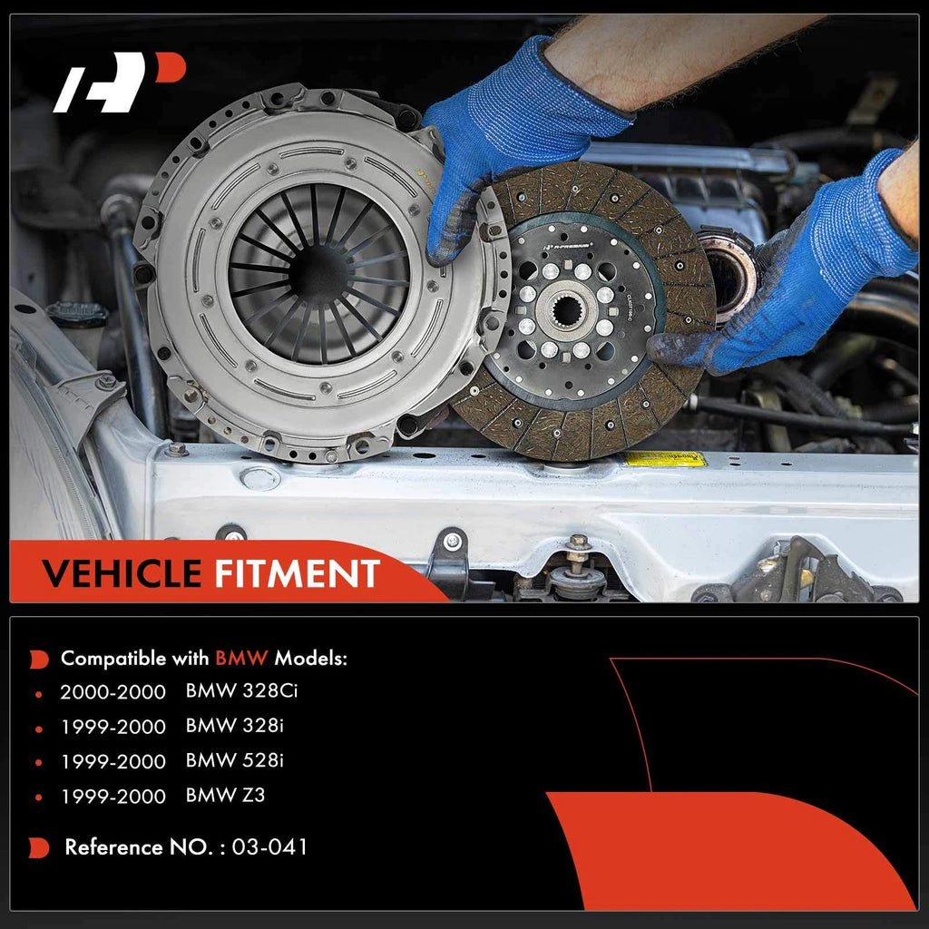Clutch Kit for BMW 328Ci, 328i, 528i, Z3 (1999–2000)