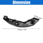 Left Side Front Bumper Mounting Support Bracket for Honda Civic (2006–2011)