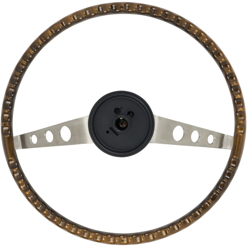 Sport Steering Wheel with Horn Button for 1966 Chevrolet Chevelle (15 Inch)