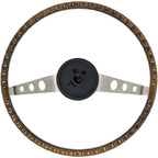 Sport Steering Wheel with Horn Button for 1966 Chevrolet Chevelle (15 Inch)
