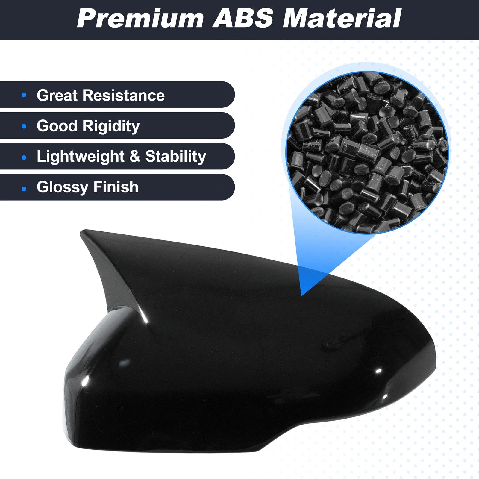 2X Ox Horn Rear View Mirror Cover for Honda CRV (2023–2025)