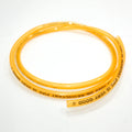 Clear Orange 5mm ID Fuel Line Hose for ATV Buggy (1 Meter)