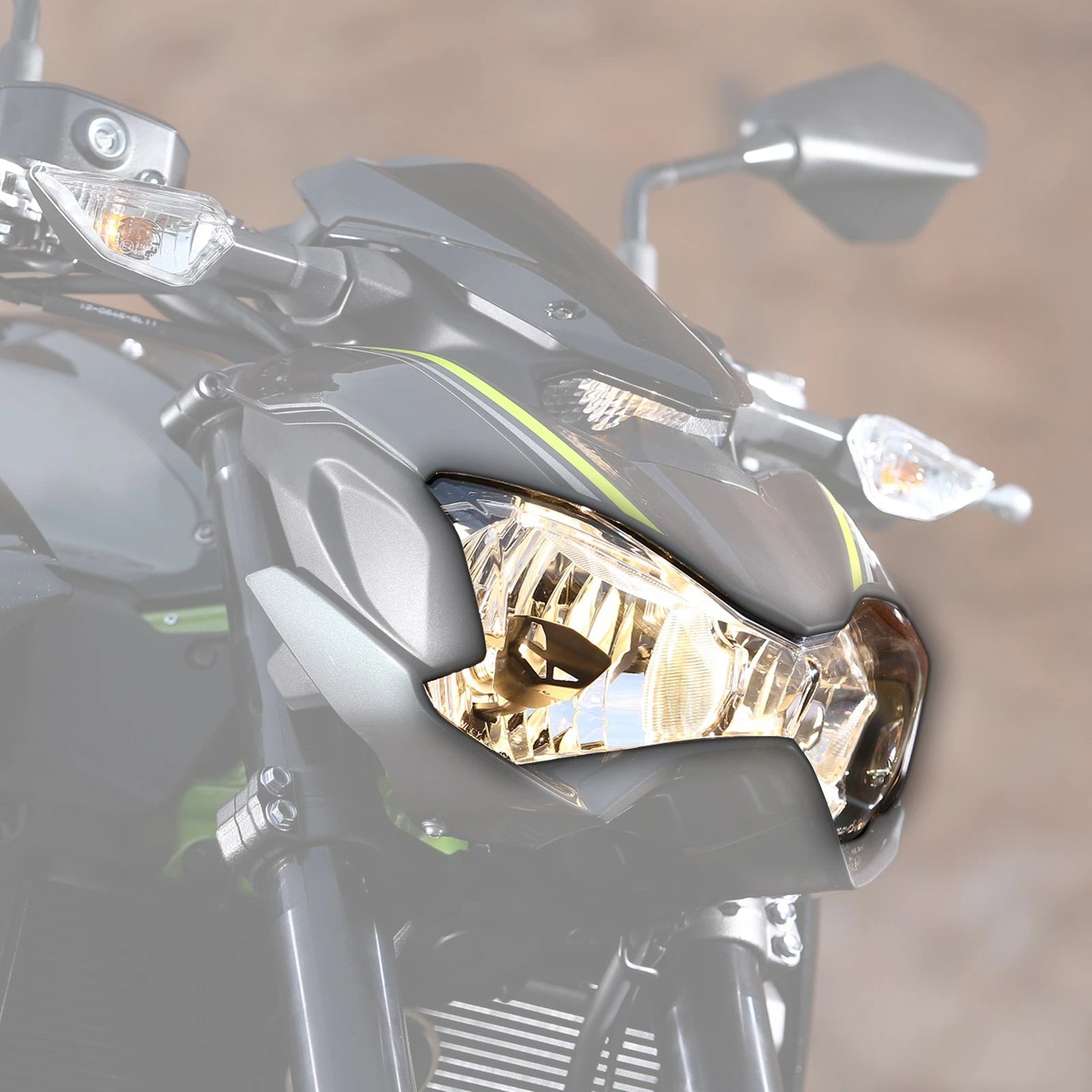 Front Headlight Lamp Assembly for Kawasaki Z900 (2017–2019)