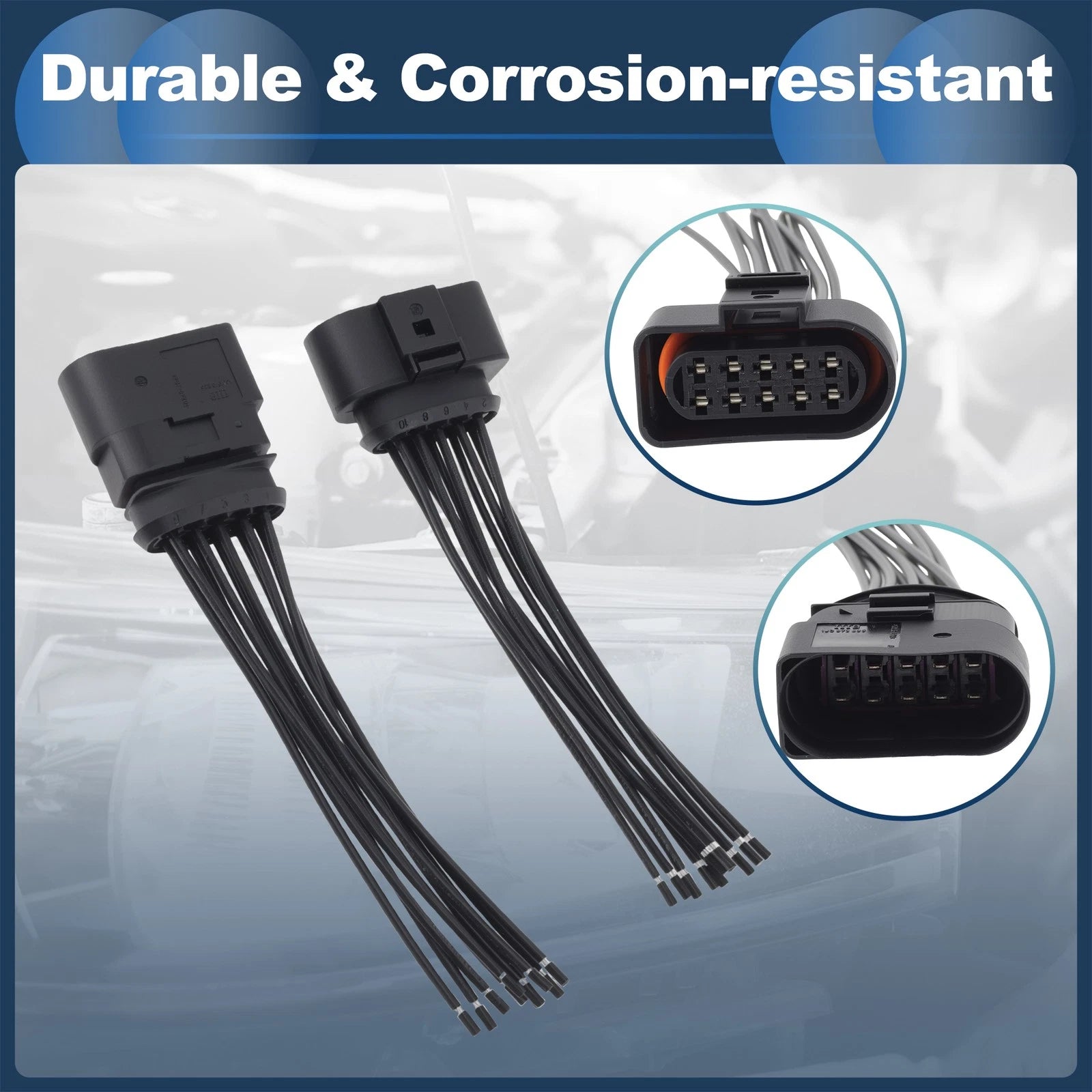 Headlight Cable Repair Kit 1J0973735/1J0973835 for Audi 