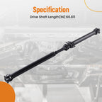 Rear Drive Shaft Assembly for Toyota Tacoma (2005–2015) 4WD
