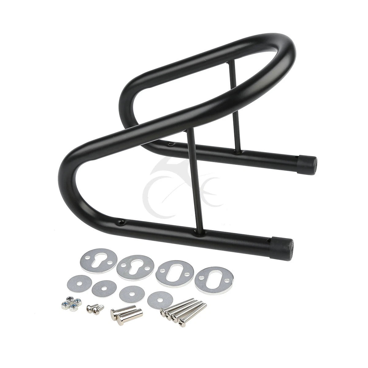 6.5" Motorcycle Wheel Chock Kit for Scooter Bike Trailer Truck Mount