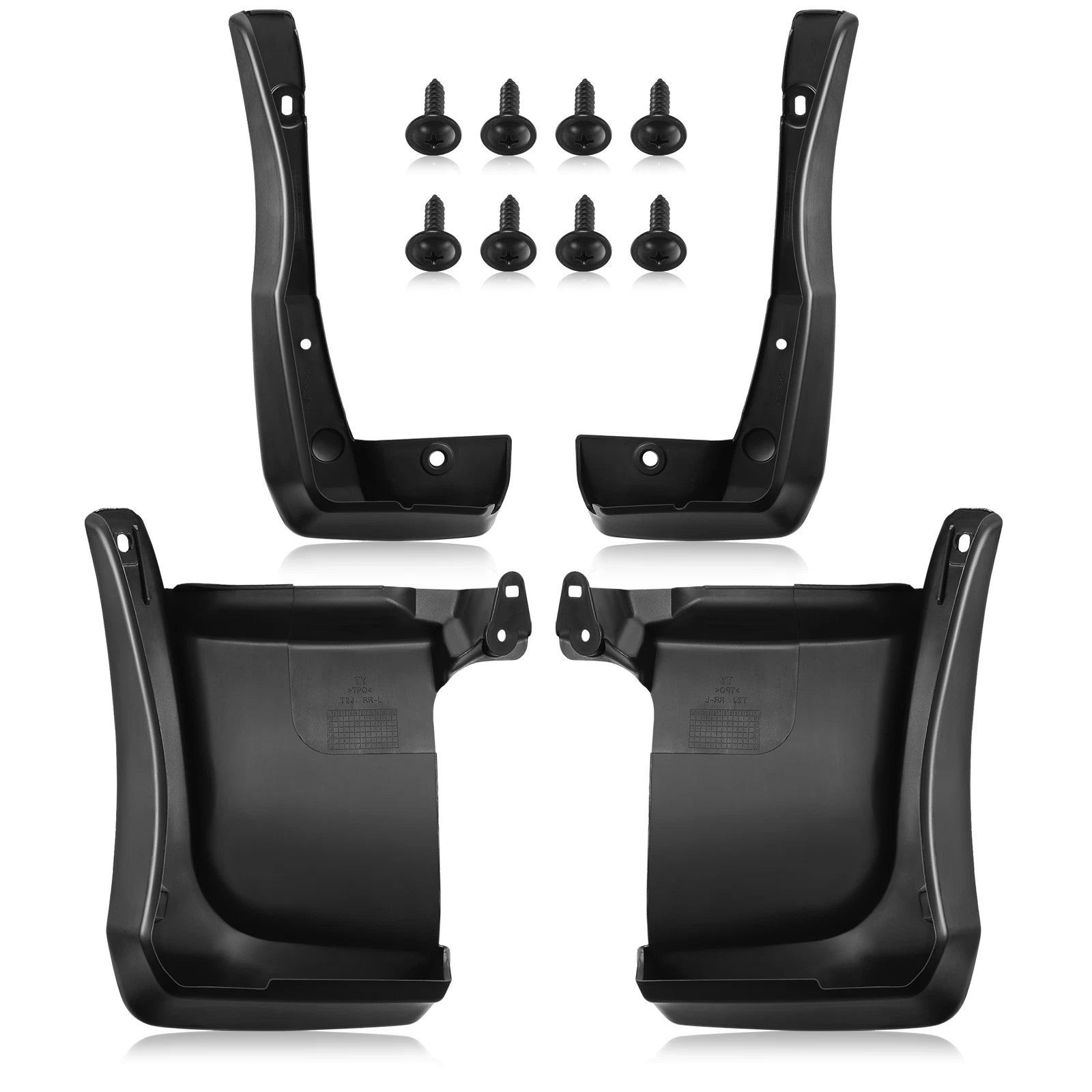 Set of 4 Mud Flaps for Honda Accord (2013–2014)