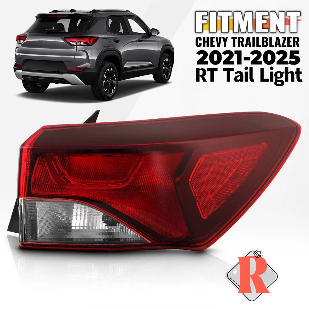 Tail Light Halogen for Chevy Trailblazer (2021–2025) L/LS/LT Passenger Side