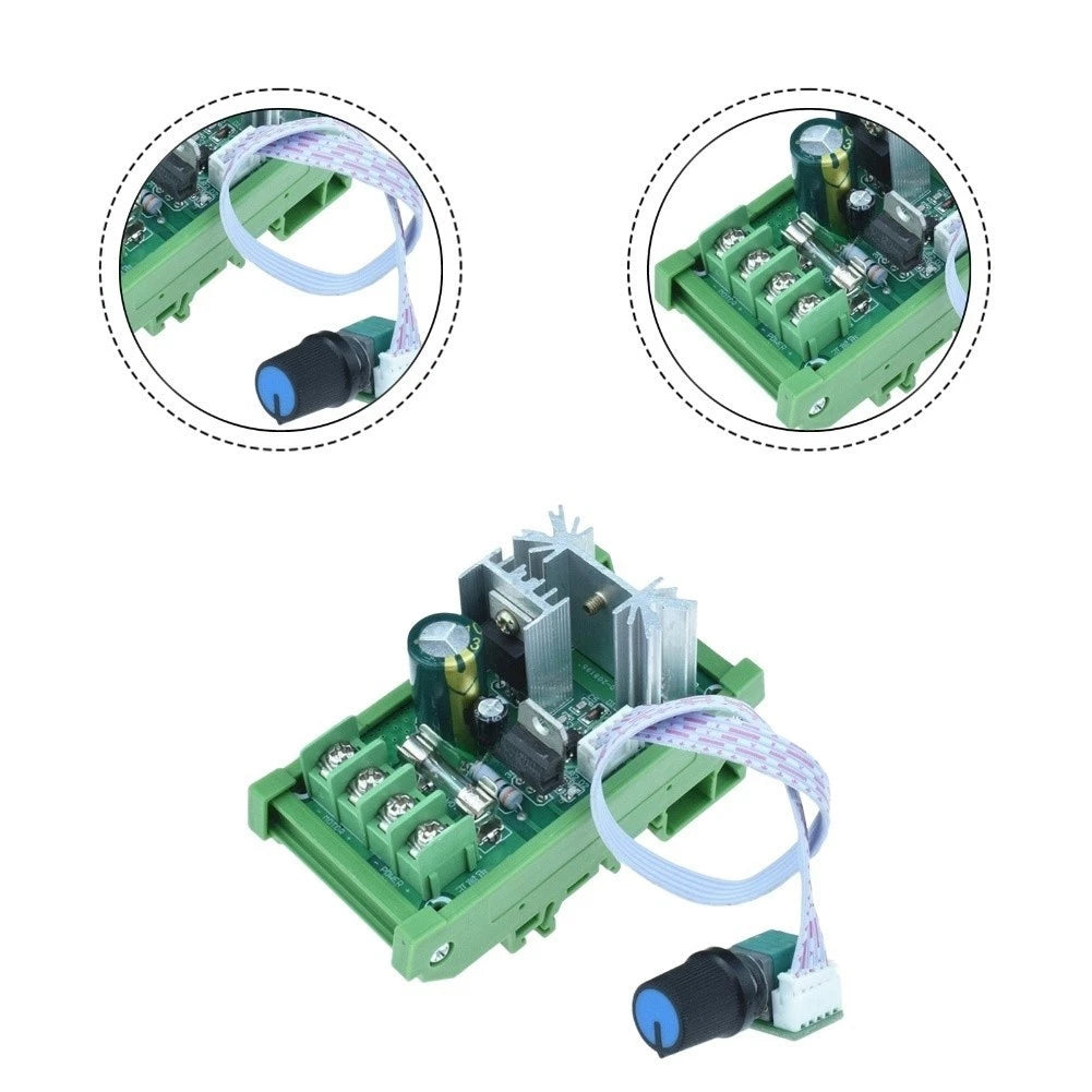 DC Motor Controller 5A 600W for RC Vehicles (Continuous Operation)