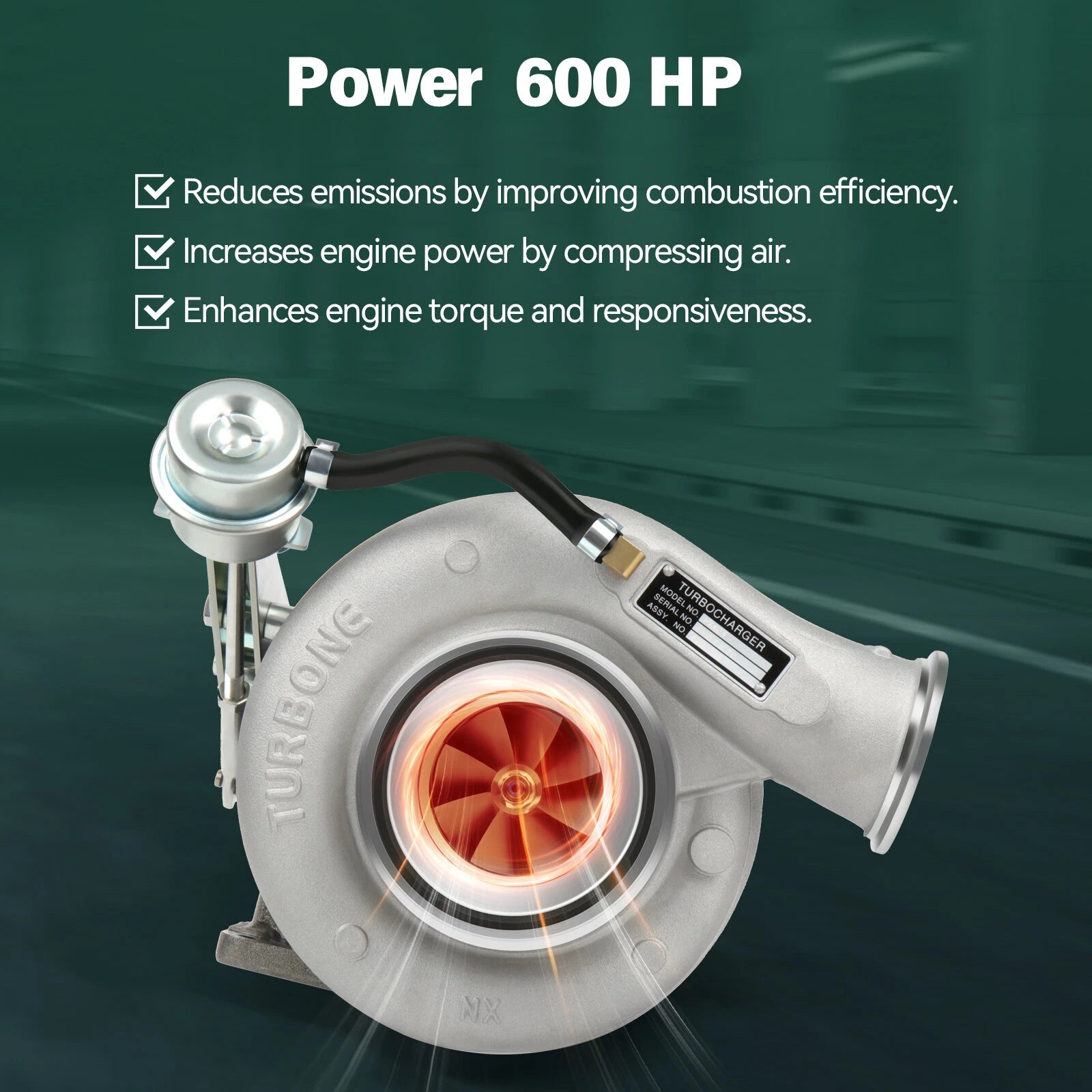 HX40W Turbo for Dodge RAM 2500/3500 Diesel (1989–2001) T3 4050036