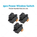 Set of 3 Passenger Side Window Switches for Hyundai IX35 Santa Fe Sport (2013–2019)