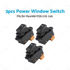 Set of 3 Passenger Side Window Switches for Hyundai IX35 Santa Fe Sport (2013–2019)