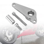 Shift Gear Lever Stabilizer for Honda CBR600RR (2020–2022) T9 Aluminum Silver