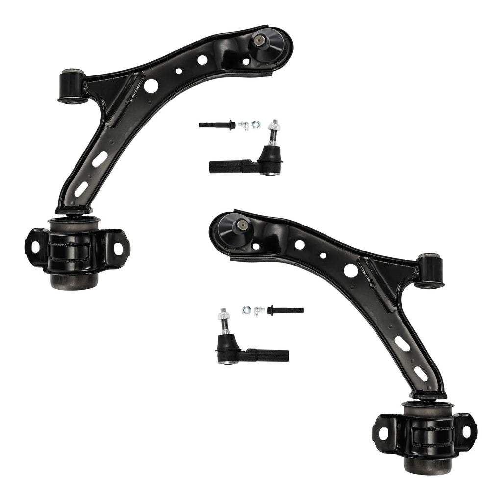 4Pcs Front Control Arms and Tie Rods for Ford Mustang (2005–2009)