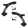 4Pcs Front Control Arms and Tie Rods for Ford Mustang (2005–2009)