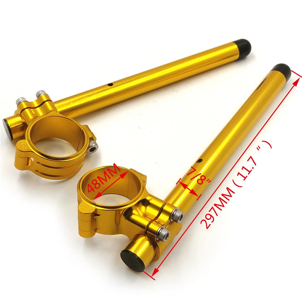 Fork Clip-ons Handle Bar Riser for Suzuki GS450 (1983–1988) / GT500 (1976–1977)