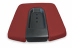 Leather Console Lid Bench Seat Cover for Chevrolet Silverado (2019–2020) Red