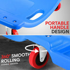 36" Blue Mechanic Creeper for Automotive (200Lbs Load)