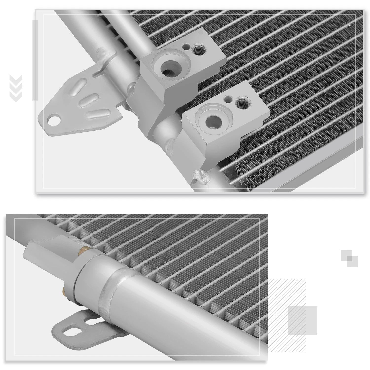 Aluminum 3-Row Performance Racing Radiator for Chevrolet Corvette (1991–1996)