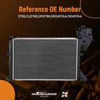 Aluminum Radiator for Dodge Sprinter 2500/3500 2.7L Crossflow (2014–2025)