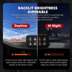 8 Gang Switch Panel for Auto-Dimmable RGB Lighting (Universal)