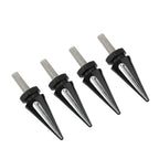4 x Black Spike Windscreen Screw Bolts for Harley Touring Road Glide (1998-2025)