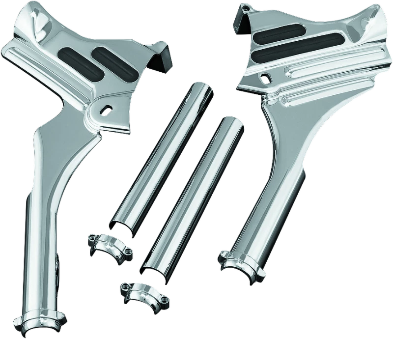 Kuryakyn Deluxe Neck Cover Kit for Harley Touring Models (2002–2003)