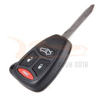Keyless Key Fob Remote Case Shell for Jeep Grand Cherokee, Chrysler 300