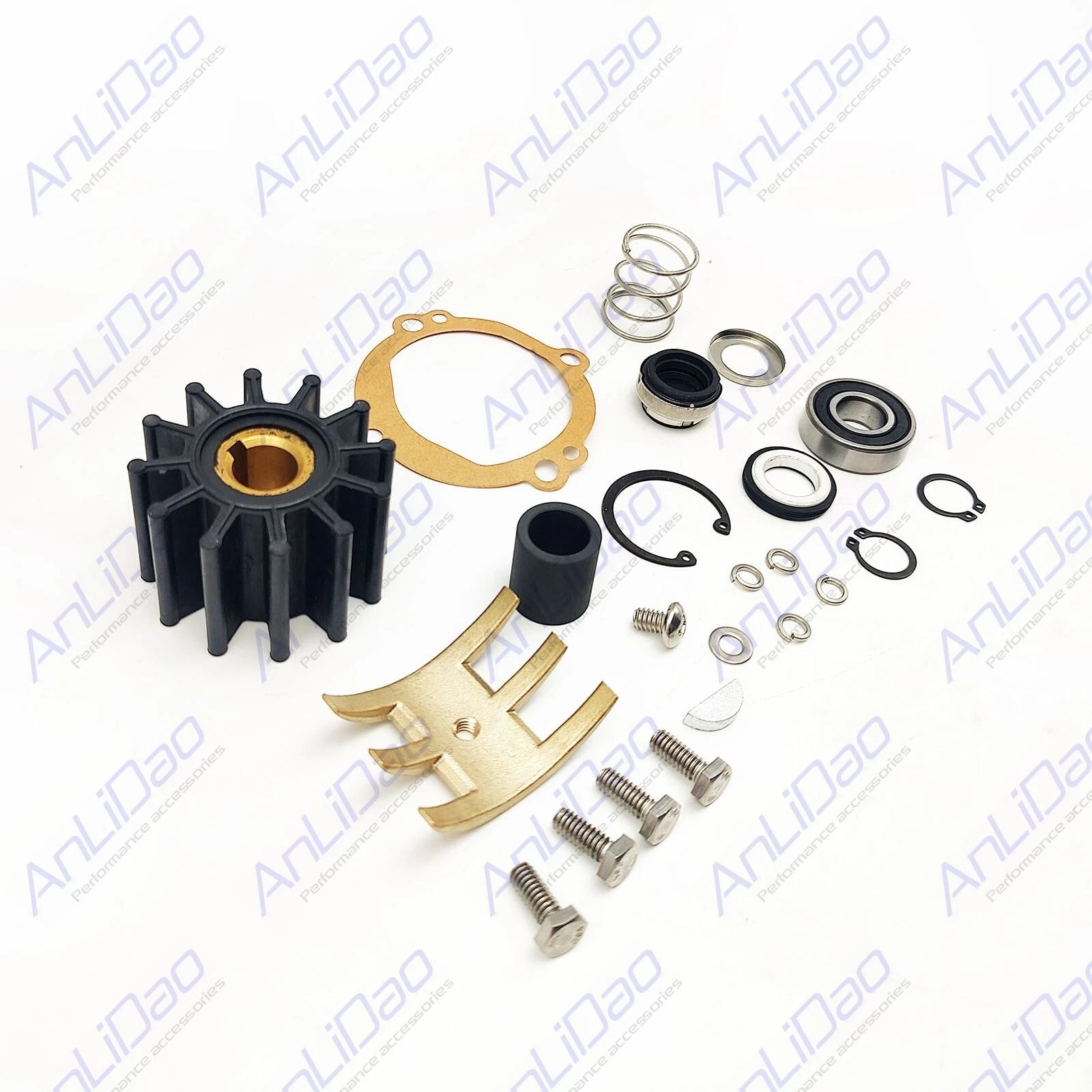 Major Repair Kit 11068 with Impeller 10615K for Sherwood Crusader (E35)