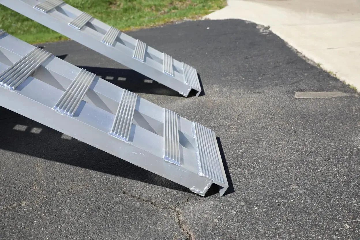 72" Aluminum Car Truck Ramps for Auto Hauler (6' Long)