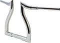 12" Chrome Hammerhead Handlebar for LA Choppers (LA-7326-12)