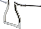 12" Chrome Hammerhead Handlebar for LA Choppers (LA-7326-12)