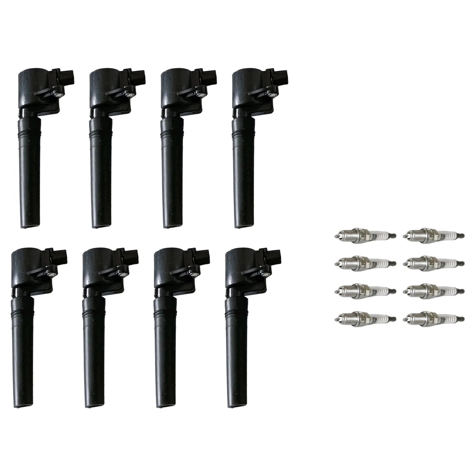 8x Ignition Coil & 8x Autolite Spark Plugs for Jaguar S-Type (2000–2008)