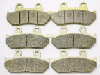 Front Rear Brake Pads for Honda GL 1500 Goldwing 1990–2000 (SE, L)
