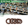 Oil Seal FKM Rubber 30x47x10mm for Various Models (5 Pcs)