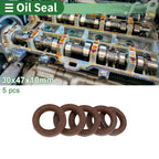 Oil Seal FKM Rubber 30x47x10mm for Various Models (5 Pcs)