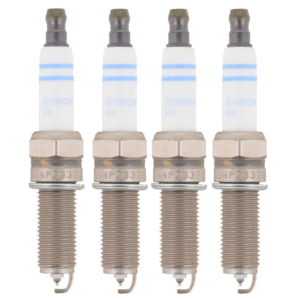 Set of 4 Spark Plugs for Mercedes W204 C250 Coupe R172 SLK250 (2008–2015) Bosch 0242140512