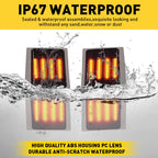 4PC LED Smoked Corner Side Marker Lights for Chevy C/K 1500 2500 3500 (1994–1998)