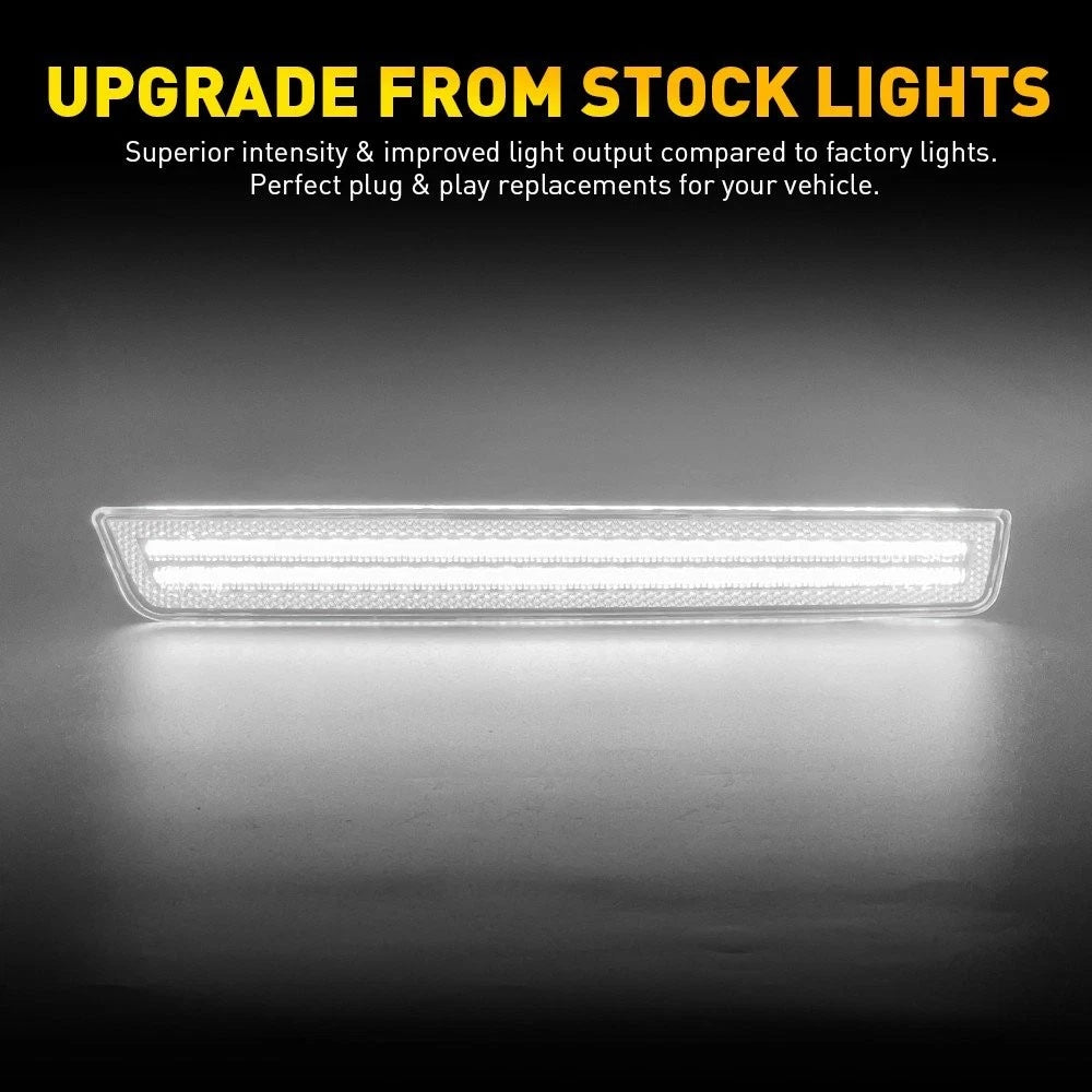 Front Rear Bumper Marker Side Lights for Dodge Challenger (2015–2022)