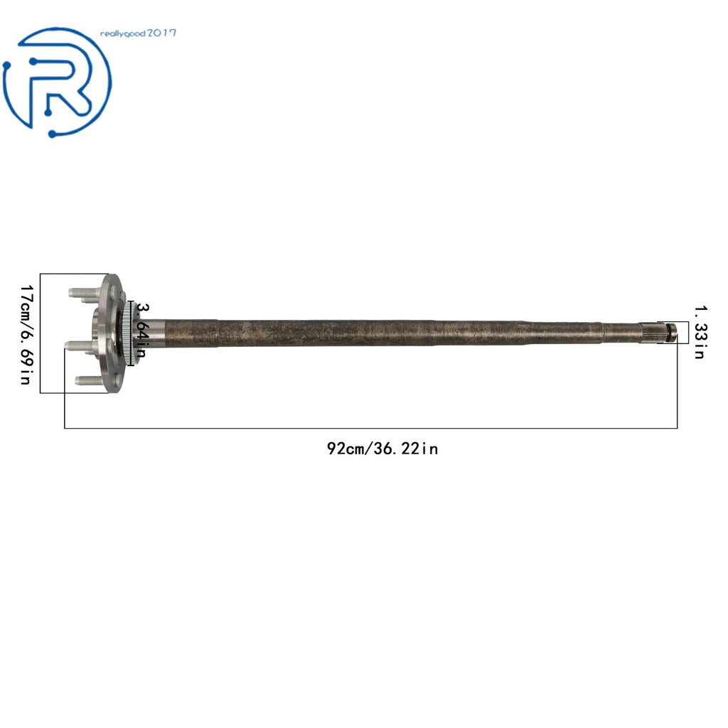 Drive Axle Shaft Assembly Rear Left for Ram 1500 (2011) 68065489AA 630-165