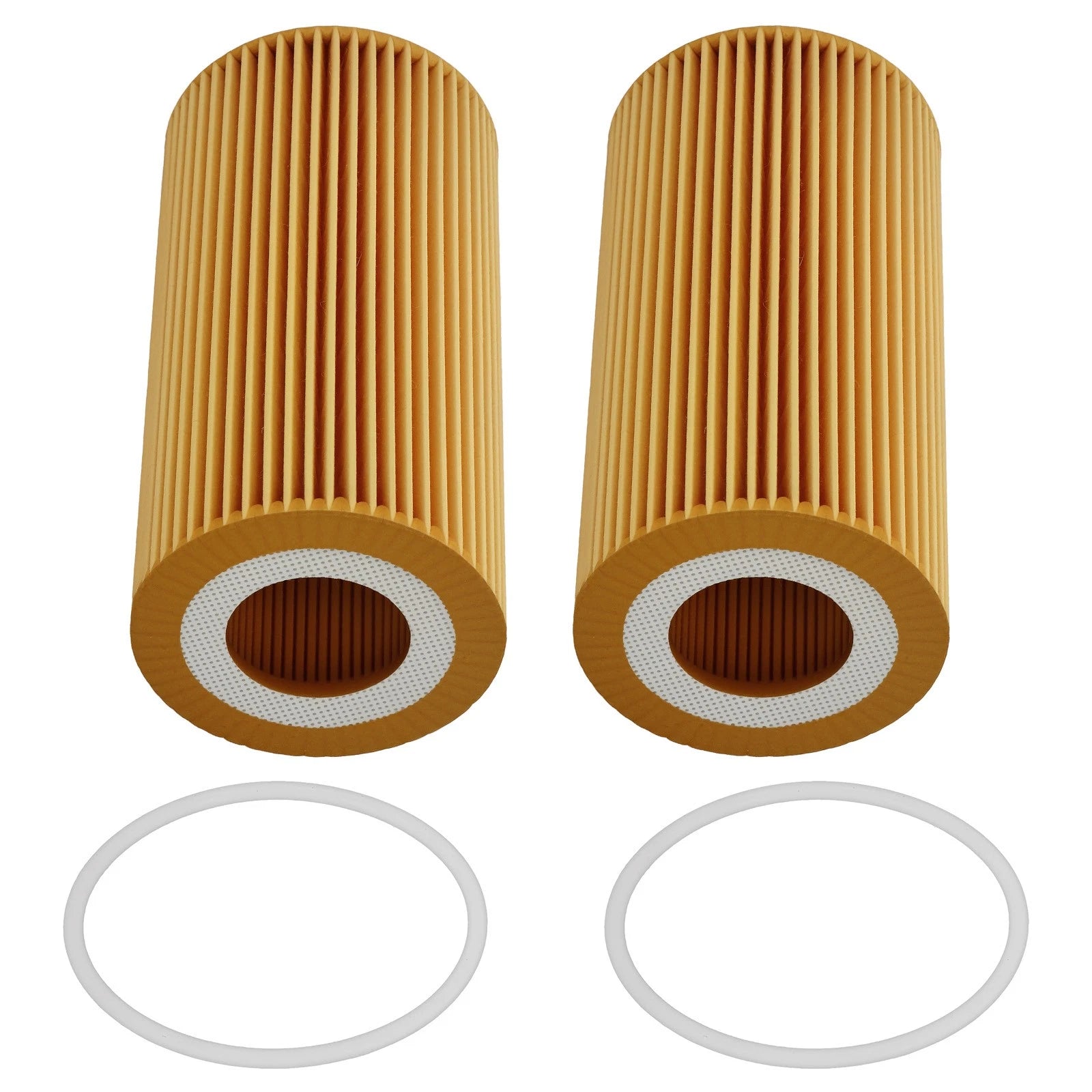 2X Oil Filter 22432305 for Volvo S60 V60 XC60 (2012–2016)