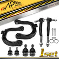 Set of 8 Front Upper Control Arm Tie Rod Ends for Chevy Trailblazer GMC Envoy (2002–2009)