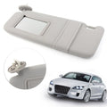 Left Side Sun Visor for Toyota Venza 2009-2016 Light Gray LHD