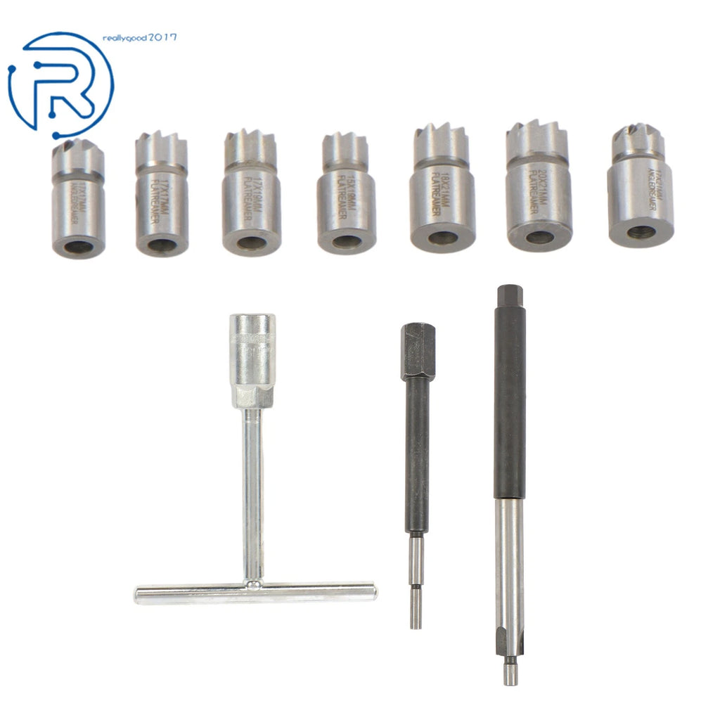 10Pcs Diesel Injector Seat Cleaner Tool for Auto Repair