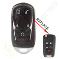 2X Keyless Remote Key Fob for Chevrolet (2010–2013)