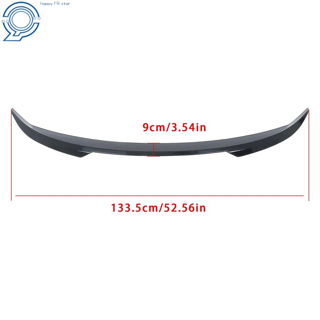 Rear Trunk Lip Wing Spoiler for Toyota Camry (2018–2023) Glossy Black JDM