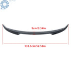 Rear Trunk Lip Wing Spoiler for Toyota Camry (2018–2023) Glossy Black JDM